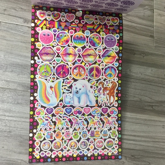 🏷 LISA FRANK 600 Piece Stickers Y2K 90s - Picture 3 of 6
